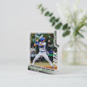 Carte de commerce du joueur de baseball Custom Gre (Debout devant)