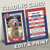 Carte de commerce pour animaux de compagnie person