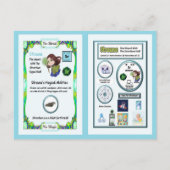 Carte de commerce Strauna - Strontium (Dos)