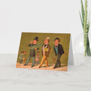 Carte de commerce victorienne Little Beauties ciga