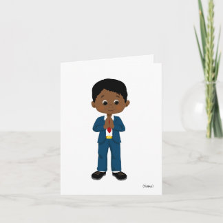 Carte de communion africaine-américaine personnali