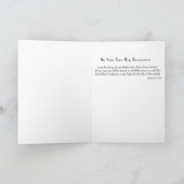 Carte de communion de style celtique (Intérieur)