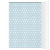 Carte de communion du garçon Merci - Cheveux Brown (Intérieur (Gauche))