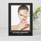 Carte de comp modèle double face Borderline 4 (Debout devant)