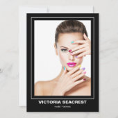 Carte de comp modèle double face Borderline 4 (Devant)