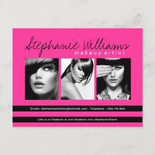 Carte de comp pour maquillage artisanal à base de