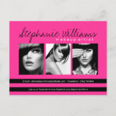 Carte de comp pour maquillage artisanal à base de  (Devant)