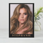 Carte de compétition Ventura 5 Modèle | Nom et Sta (Debout devant)