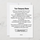 Carte de conception de dessin de services de secré (Dos)