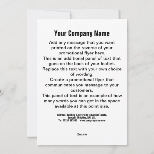 Carte de conception de dessin d'échafaudage (Dos)