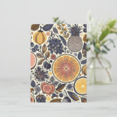 Carte de conception de fruits (Debout devant)