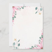 Carte de conception de Rose sur mesure Floral Fair (Dos)