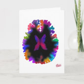 Carte de conception du cerveau de couleurs mélangé (Devant)