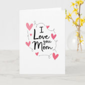 Carte de conception graphique pour la fête des mèr (Fleur jaune)