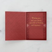 Carte de conception semi-officielle de l'Aïd hinda (Intérieur)