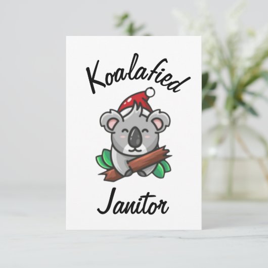 Carte de Concierge Koalafied (Debout devant)
