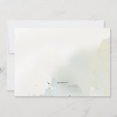 Carte de condence Nosegay Aquarelle (Dos)