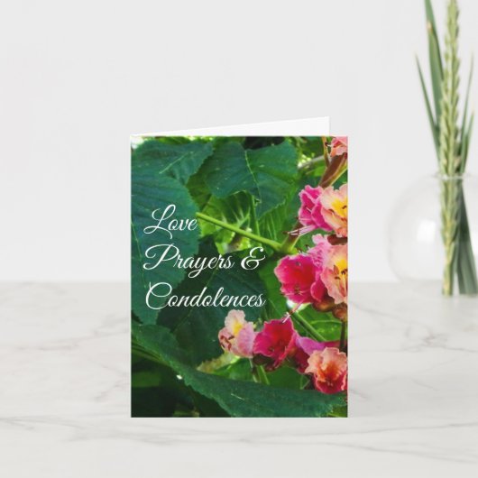 Carte de condoléances (Devant)