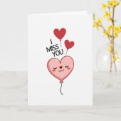 Carte de condoléances ballon sincère (Fleur jaune)