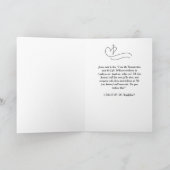 Carte de condoléances chrétienne (Intérieur)