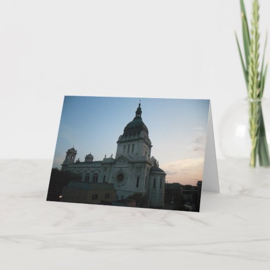 Carte de condoléances « Coucher de soleil de confi (Devant)