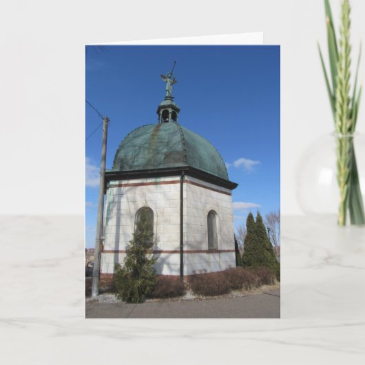 Carte de condoléances « Crypte du cimetière Saint- (Devant)