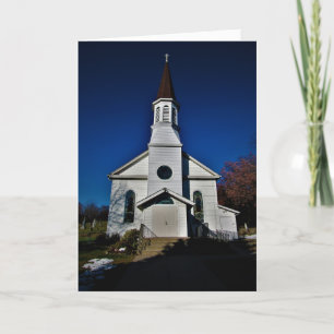 Carte de condoléances "Église catholique St. Cathr