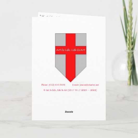 Carte de condoléances "Elks Rest" (Dos)