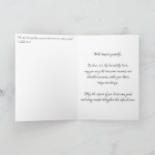 Carte de condoléances "Elks Rest" (Intérieur)