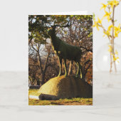 Carte de condoléances "Elks Rest" (Fleur jaune)