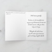 Carte de condoléances “HILT” (Intérieur)