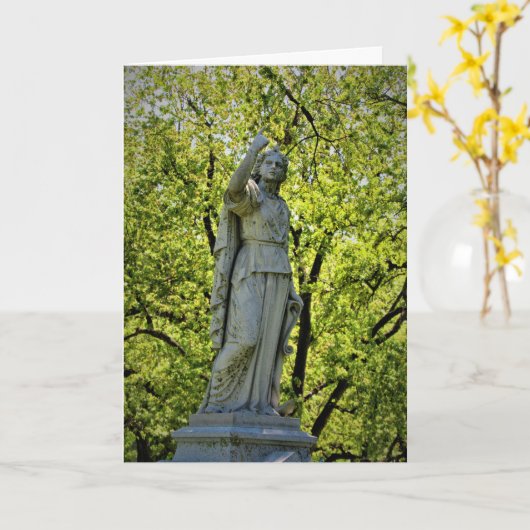 Carte de condoléances “HILT” (Fleur jaune)