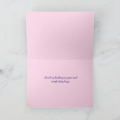 Carte de condoléances pour Hydrangea Rose Ensoleil (Intérieur)