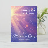 Carte de condoléances pour la fête des mères - Cie (Debout devant)