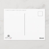 Carte de condoléances pour la perte de votre chien (Dos)