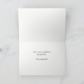 Carte de condoléances pour la perte d'un caniche g (Intérieur)