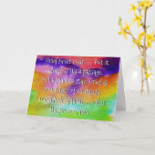 Carte de condoléances pour la perte d'un être cher (Fleur jaune)