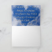 Carte de condoléances pour la perte d'un être cher (Intérieur)