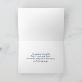 Carte de condoléances pour perte d'animal de compa (Intérieur)