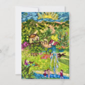 Carte de condoléances pour perte d'enfant (Devant)