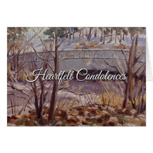 Carte de condoléances pour un être cher disparu Po