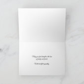 Carte de condoléances sincères Ocean Scape (Intérieur)