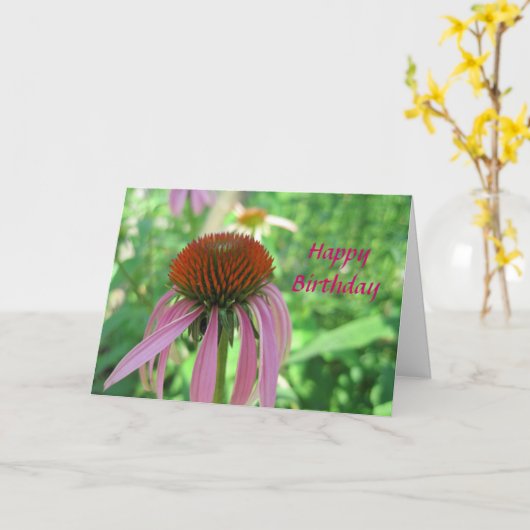 Carte de Coneflower (Fleur jaune)