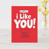 Carte de confession d'amour (Fleur jaune)