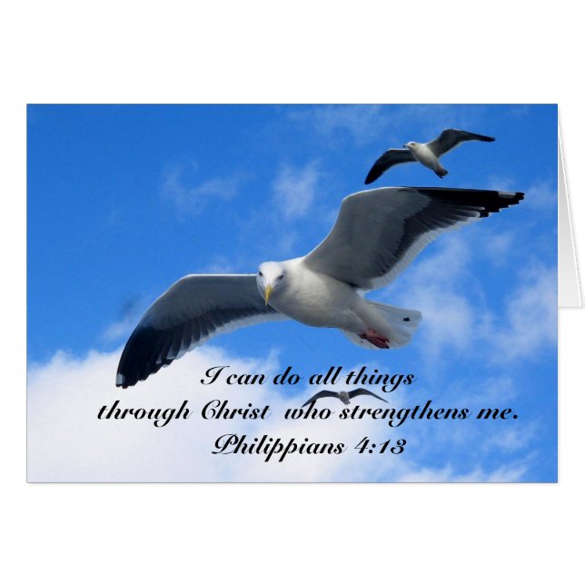 Carte de confiance et de croyance (Devant horizontal)