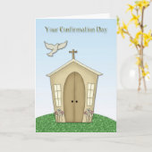 Carte de confirmation (Fleur jaune)