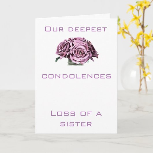 Carte de confirmation (Fleur jaune)