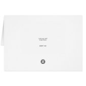 Carte de confirmation (Dos Horizontal)