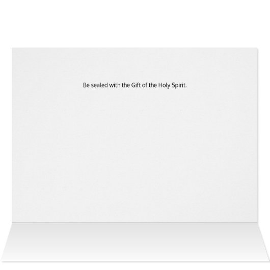 Carte de confirmation (Intérieur Horizontal (Haut))