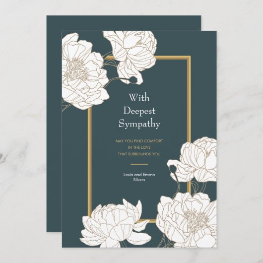 Carte de confirmation (Devant / Derrière)